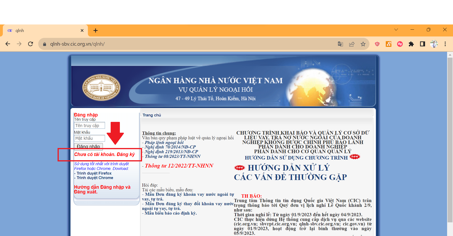 Account Registration