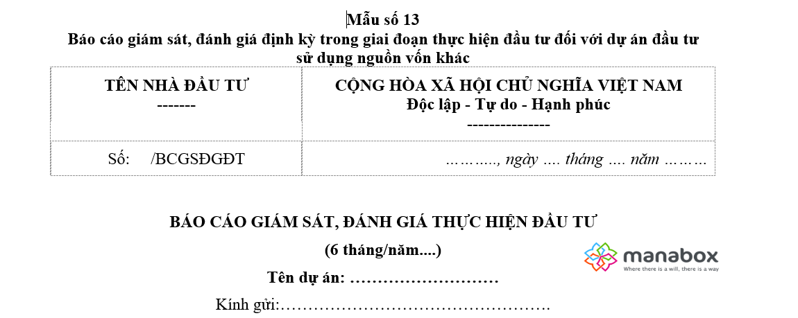 Mau bao cao giam sat