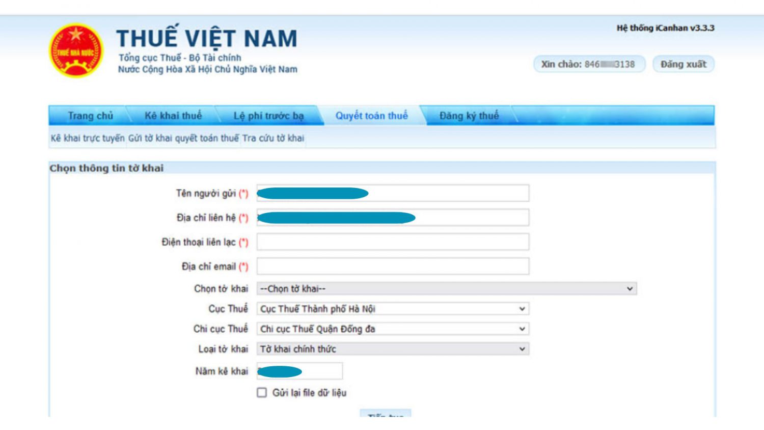 Quyet toan thue TNCN