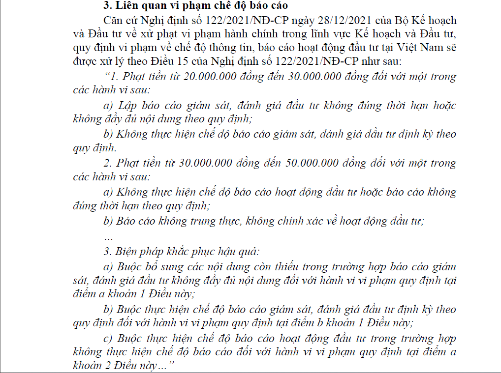 Trích Thông báo số 579/TB-SKHĐT của Sở KH-ĐT Thành phố Đà Nẵng